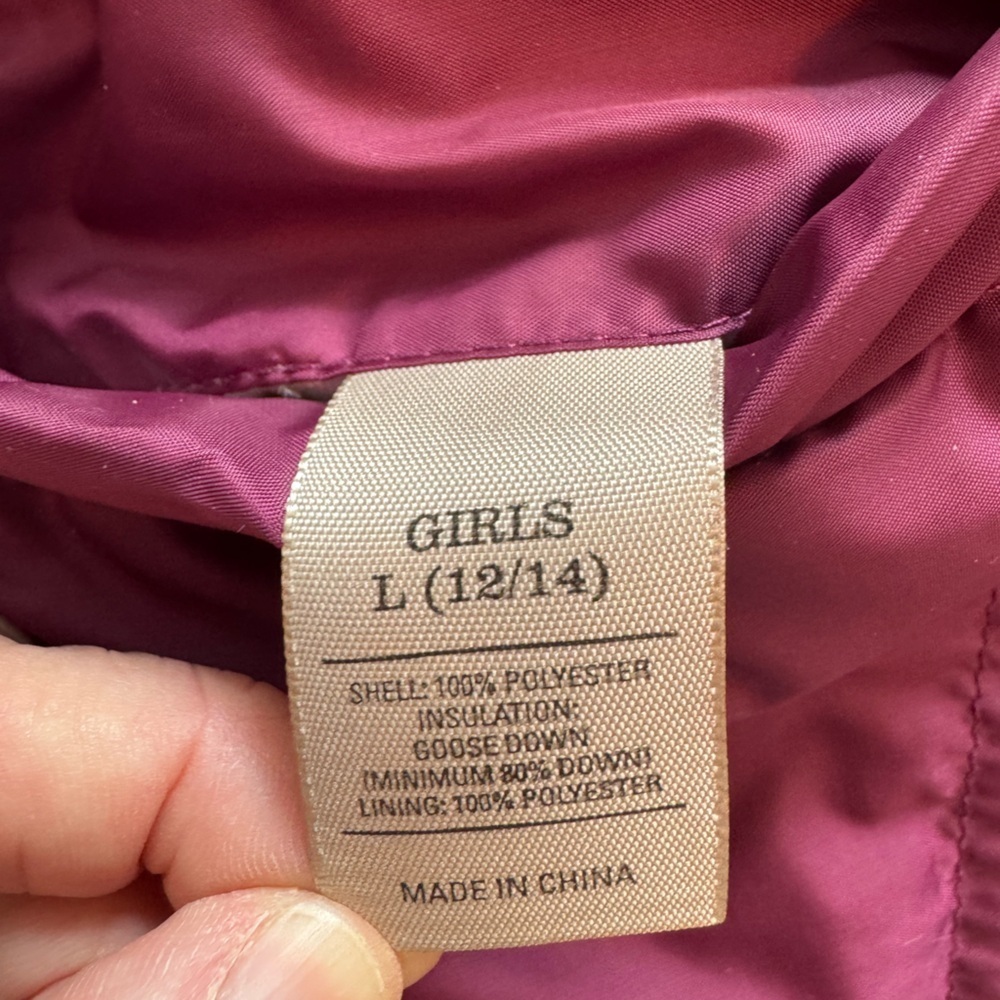 Vintage REI Reversible Goose Down Puffer Jacket | Girls - Picture 6 of 8